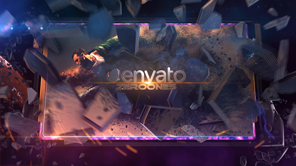 Videohive Exploding image reveal 15822592