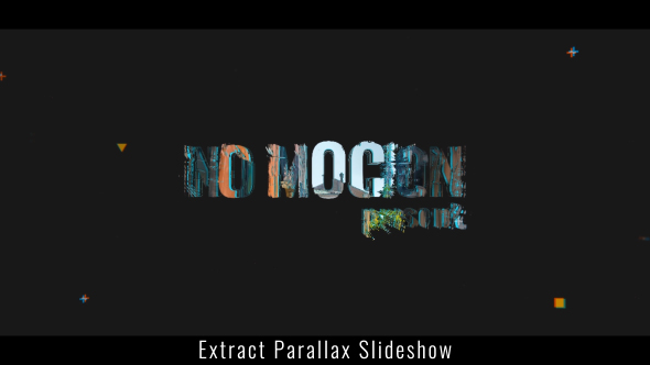 Videohive Extract Parallax Slideshow 19558567