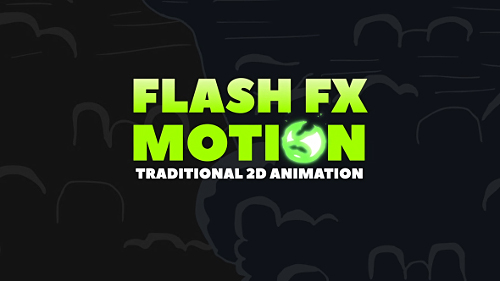 Videohive FLASH FX MOTION - Traditional 2d Animated Elements 18863784