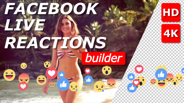 Videohive Facebook Live Reactions Builder 21046656