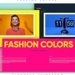 Videohive Fashion Colors Elegance Slideshow 21541572