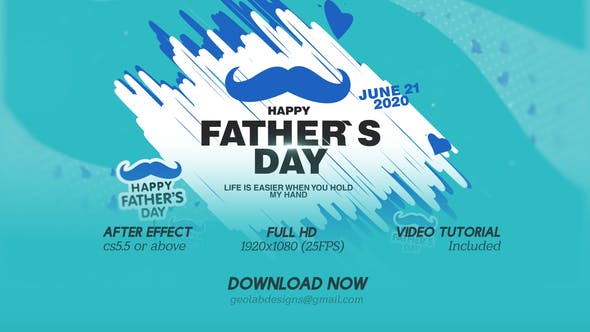 Videohive Fathers Day Titles 27385509
