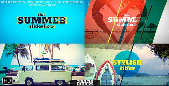 Videohive Favorite Summer Slideshow 11959638