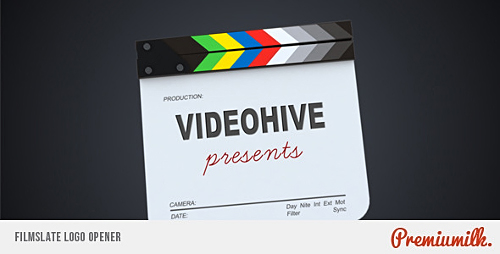 Videohive Filmslate Logo Opener