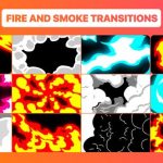 Videohive Fire And Smoke Transitions 23192529