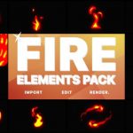 Videohive Fire Elements 21597831