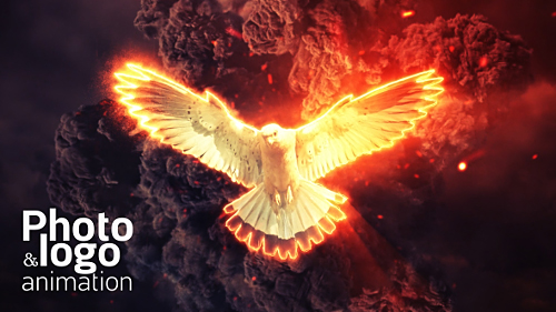 Videohive Fire Explosion Logo Photo Animation 19660498