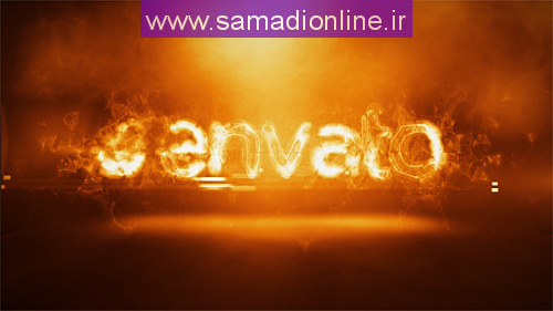 Videohive Fire Logo Intro