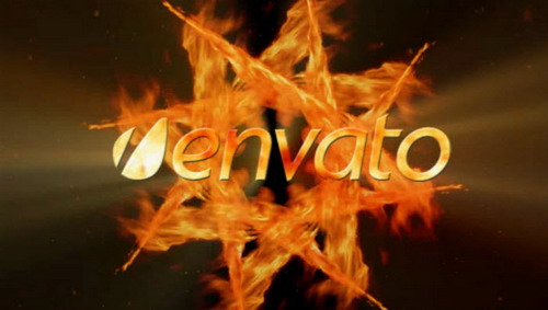 Videohive Fire Logo2