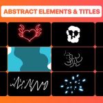 Videohive Flash FX Abstract Elements And Title 22972026