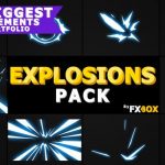 Videohive Flash FX Explosion Elements And Transitions 21108417