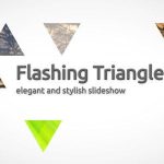 Videohive Flashing Triangles Elegant Slideshow 308601