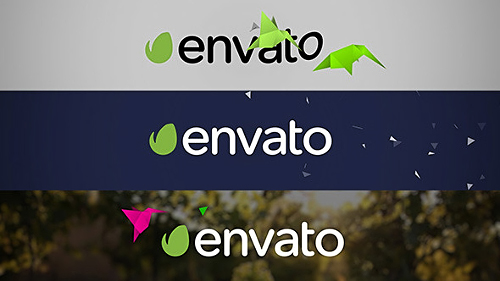Videohive Flat Bird Quick Logo Reveal