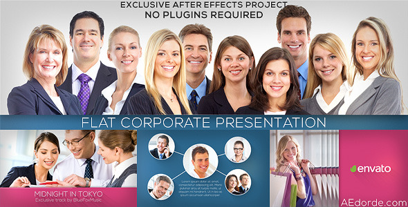 Videohive Flat Corporate Presentation 7477666