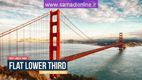 Videohive Flat Lower Thirds