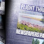 Videohive Flight Through Newspapers Pages 19878211