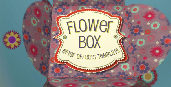 Videohive Flower Box Display 5948975