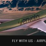 Videohive Fly With Us - Airplane Logo 4319334