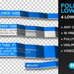 Videohive Foldable Lower Thirds 751910