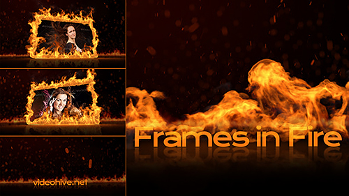 Videohive Frames in Fire