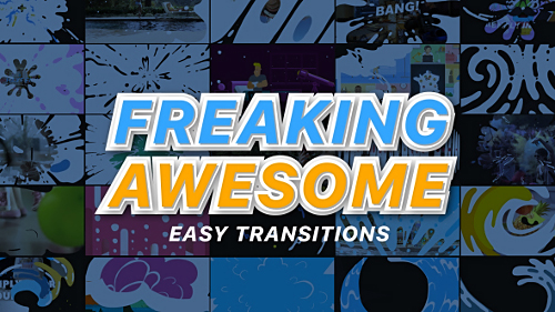 Videohive Freaking Awesome Transitions 19527319