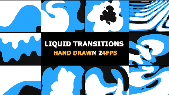 Videohive Funny Liquid Transitions 21288339