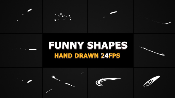 Videohive Funny Shapes 21284193