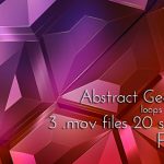 Videohive Geometric Abstract Techno Surface