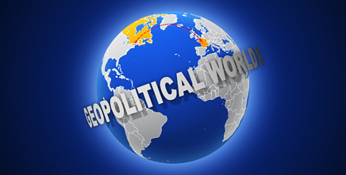 Videohive Geopolitical World Map