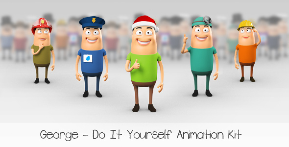 Videohive George - Character Animation DIY Kit 13005147