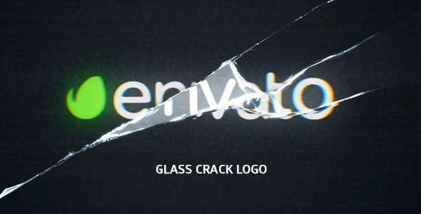 Videohive Glass Crack Logo 12892722