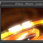 Videohive Glass Neon Logo 6689040