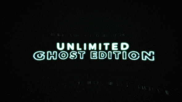 Videohive Glitch Ghost 11151011