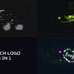 Videohive Glitch Logo 3 in 1 21170904