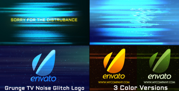Videohive Glitch Noise Logo 5331781