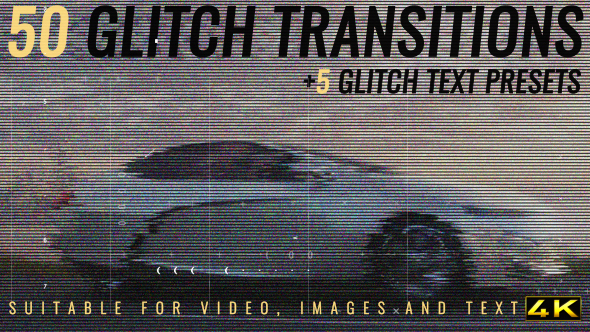 Videohive Glitch Transitions 19256451