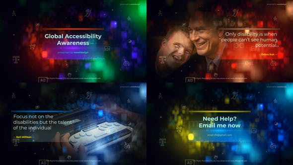 Videohive Global Accessibility Awareness Opener 26683623