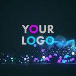 Videohive Glow Particles Logo 19477047
