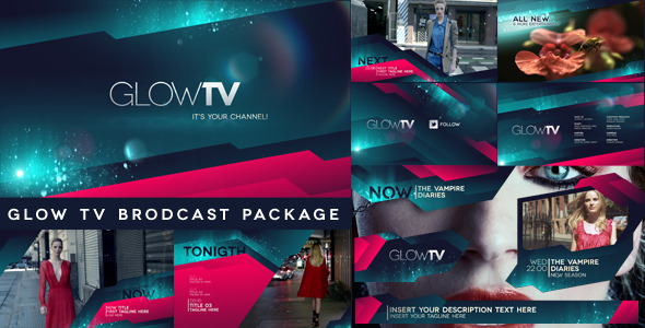 Videohive Glow TV Broadcast Package 4520753