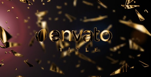 Videohive Gold Fragments 20306341