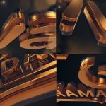 Videohive Gold Logo Reveal 21860786