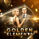 Videohive Golden Elements 23265907