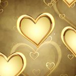 Videohive Golden Hearts