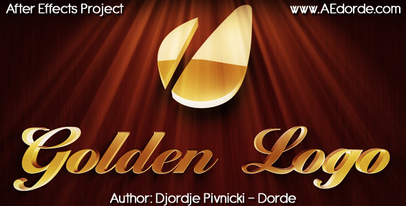 Videohive Golden Logo 593309