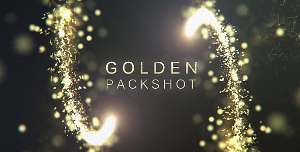 Videohive Golden Packshot 17307968