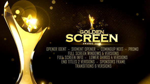 Videohive Golden Screen Awards 12842693