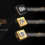 Videohive Golden Social Media Pack 4589950