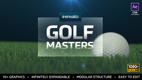 Videohive Golf Masters Graphics Package 21663633
