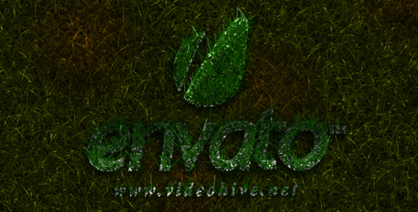 Videohive Grass Logo Reveal