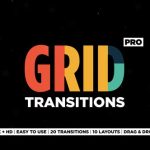 Videohive Grid Transitions 23154591